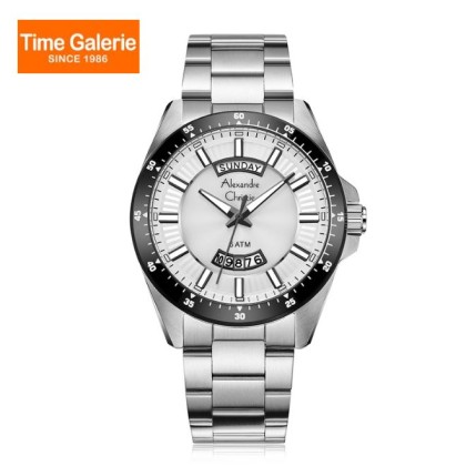 Alexandre Christie ALCW6678MEBTESL Stainless Steel Strap Men Watch